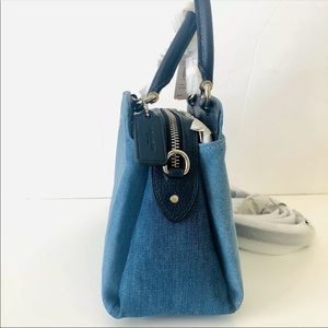 Coach denim handbag